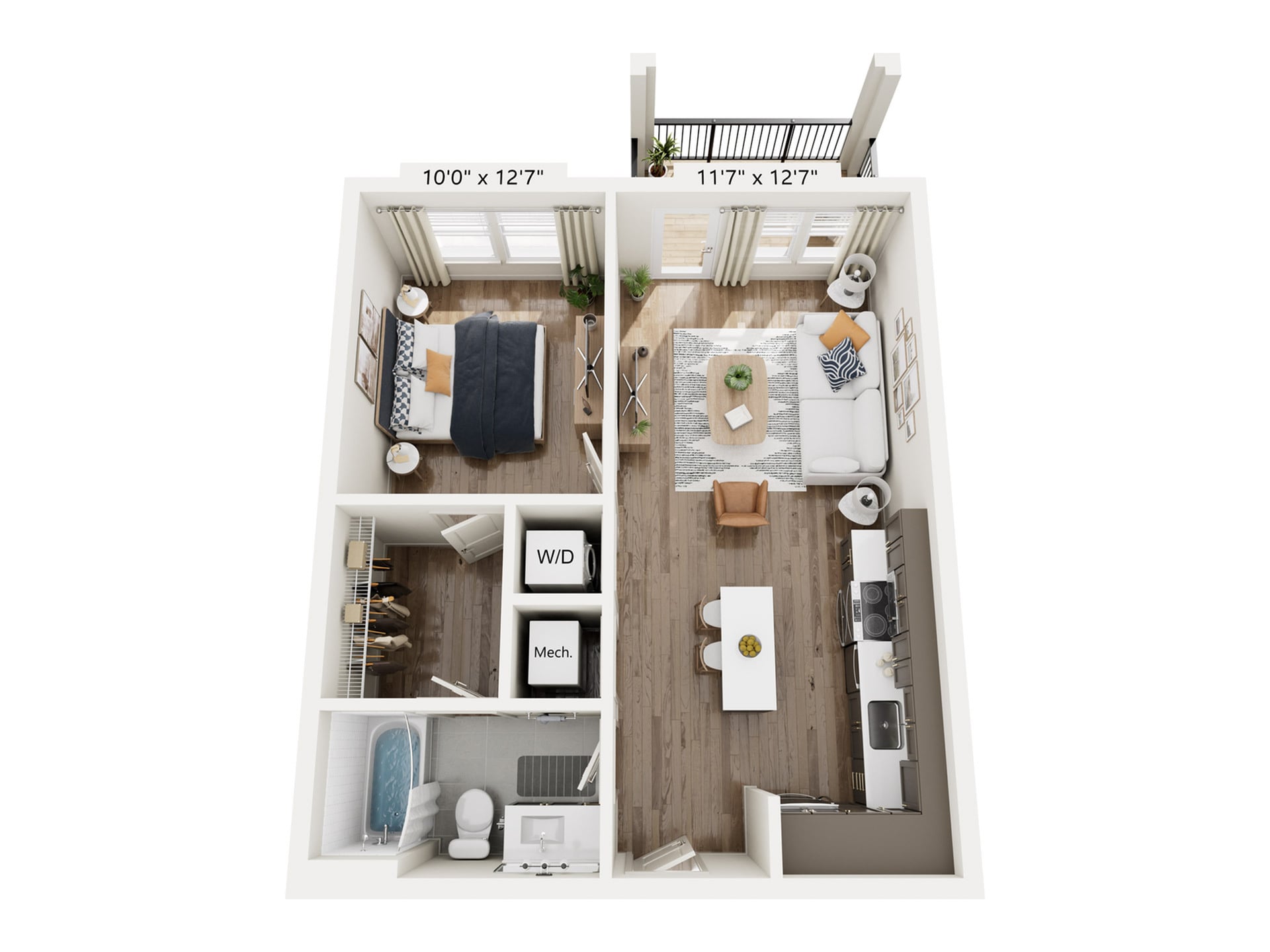 A1F floor plan