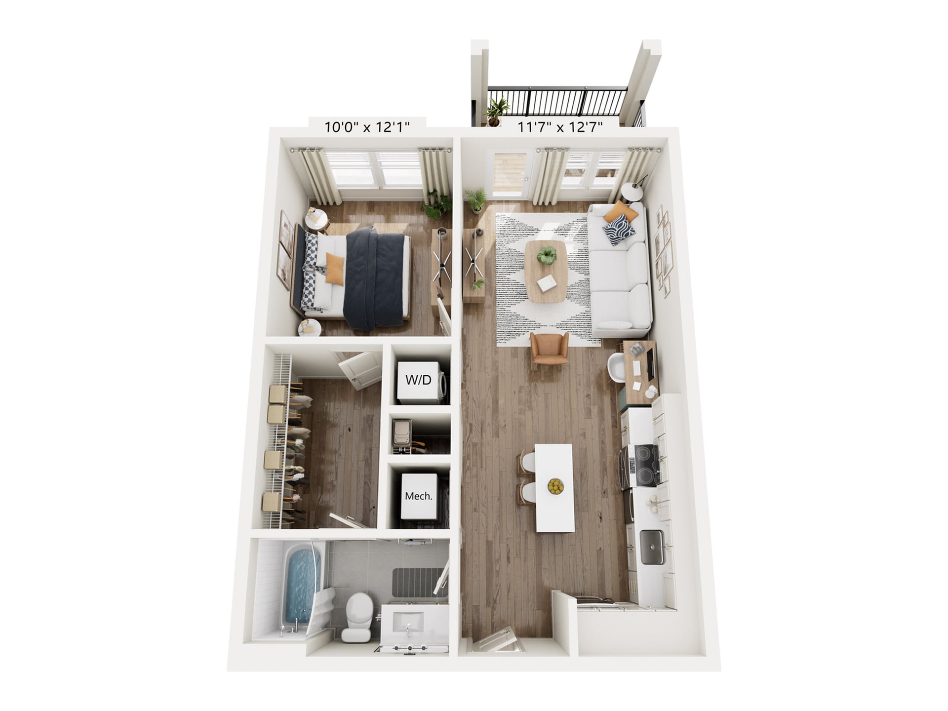 A2 floor plan