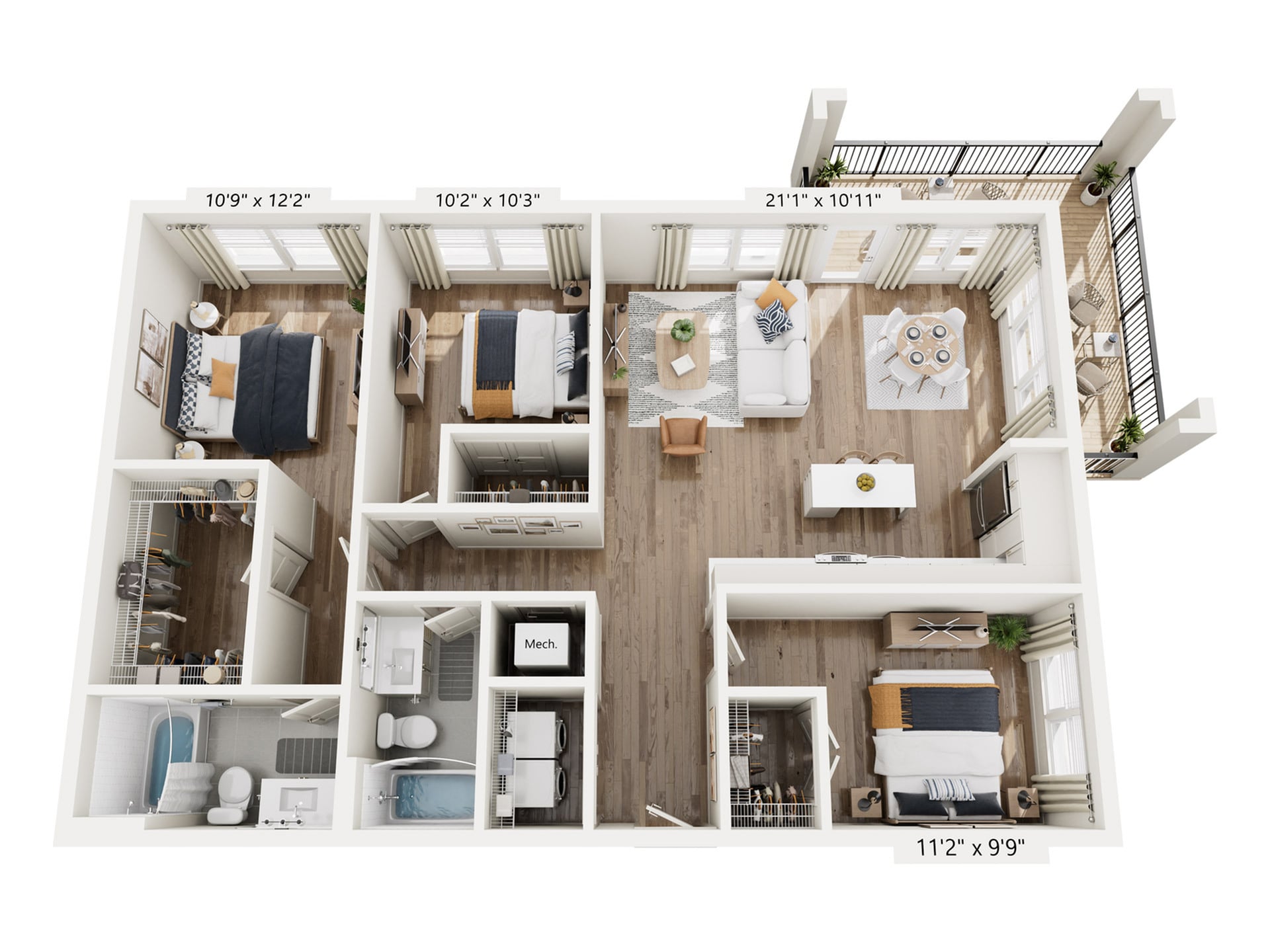C3 floor plan