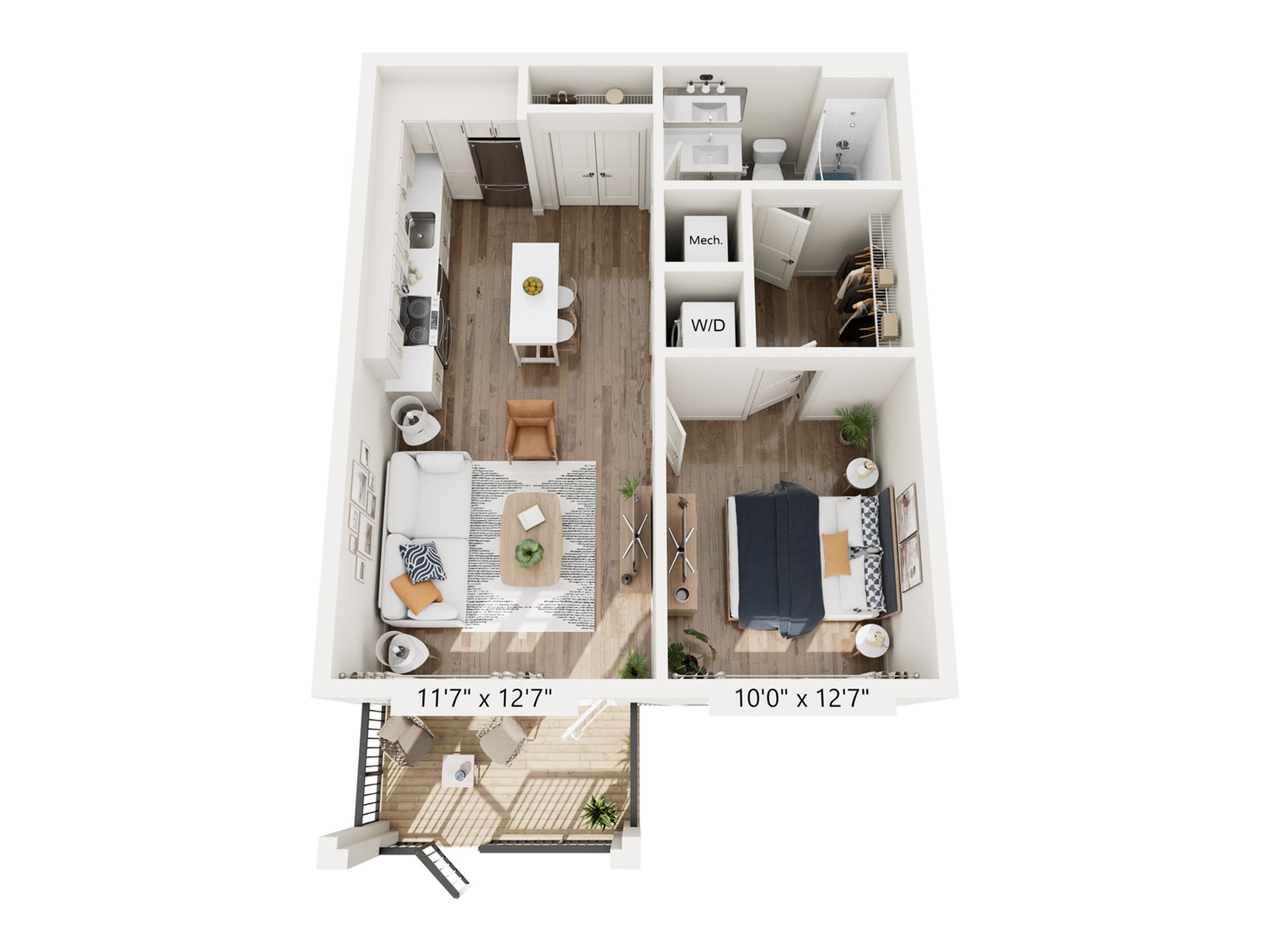 A1B floor plan