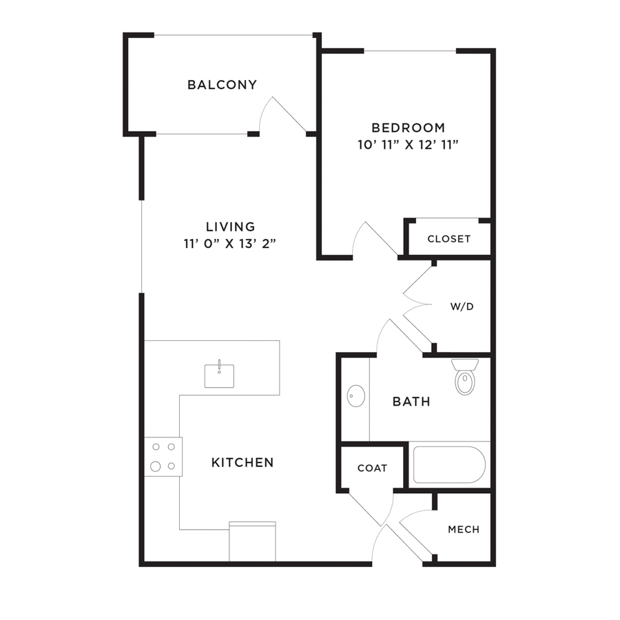 A1A floor plan