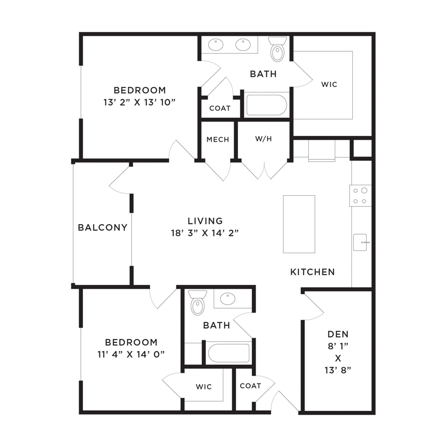 B3D floor plan