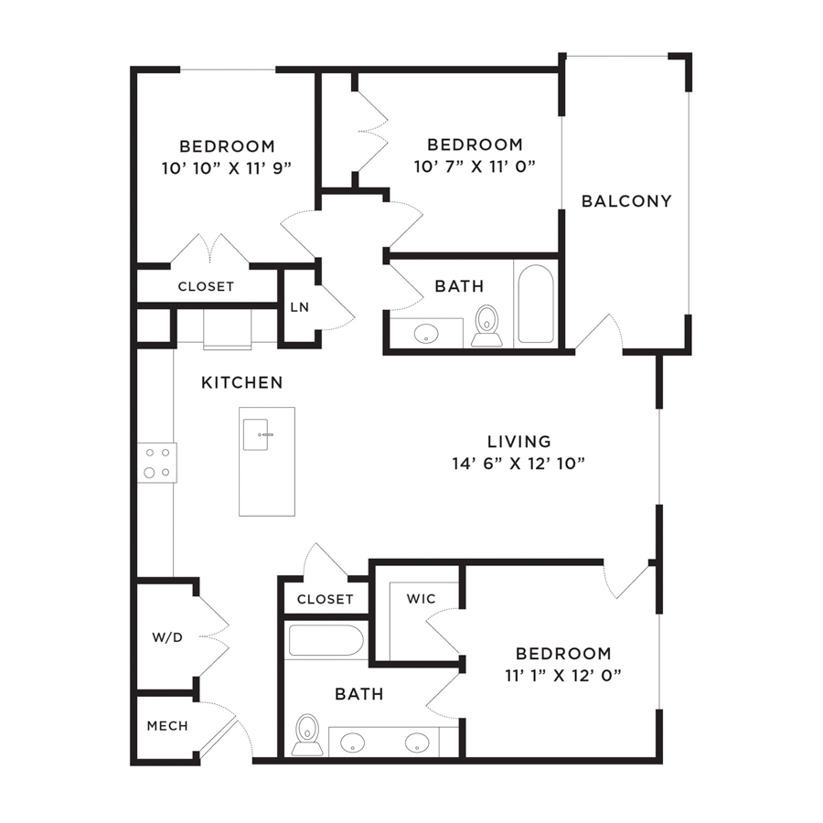 C1 floor plan