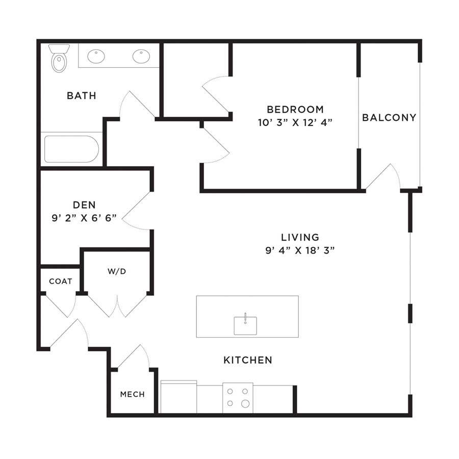 A4DA floor plan