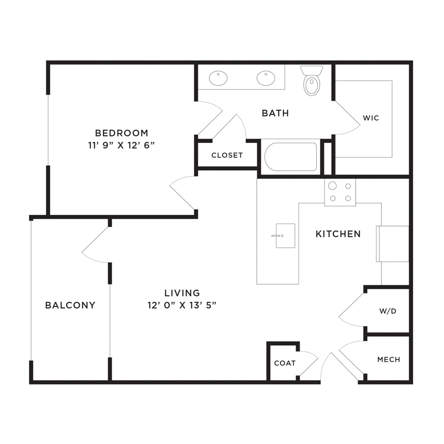 A2 floor plan