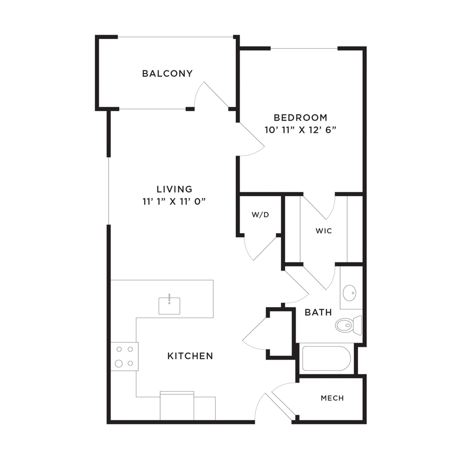 A1 floor plan