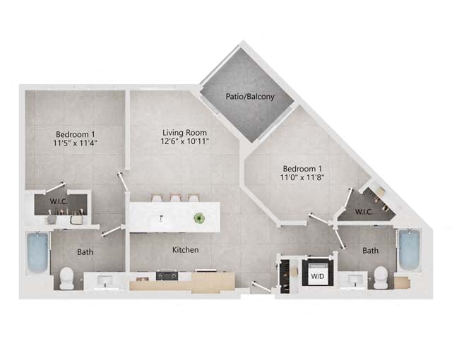 B2 floor plan
