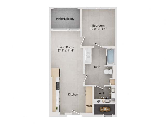 A1 floor plan