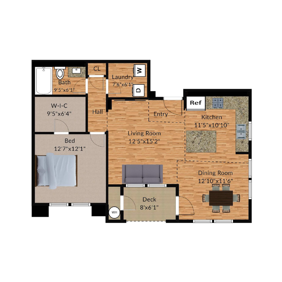 1D - Oak Oasis floor plan