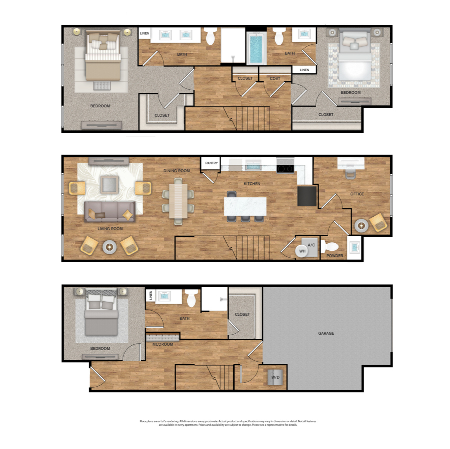 TH - Elm Escape floor plan