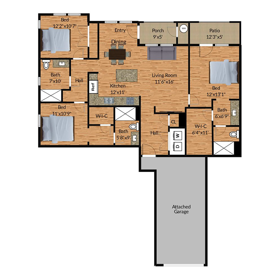 3A - Oak Oasis floor plan