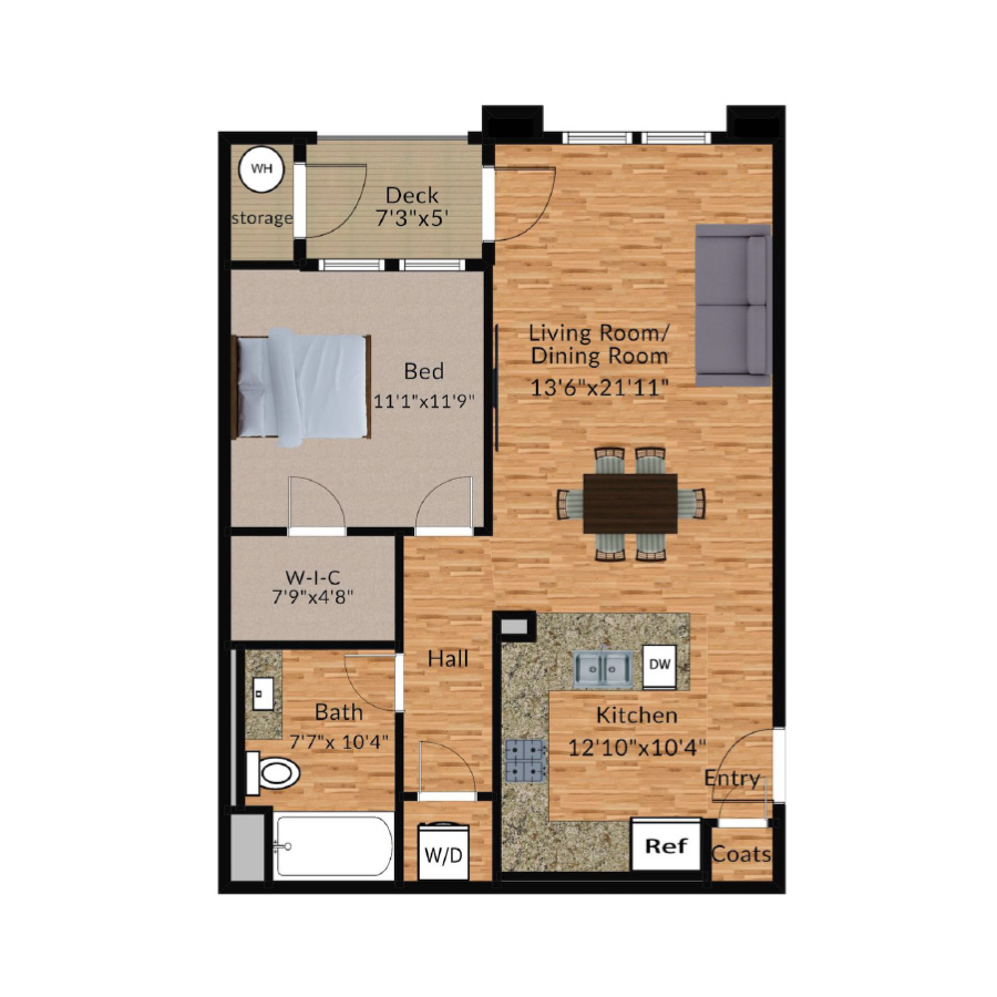 1B - Oak Oasis floor plan