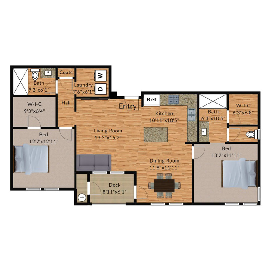 2A - Oak Oasis floor plan