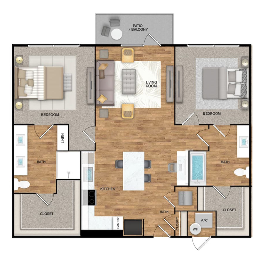 B3 - Elm Escape floor plan