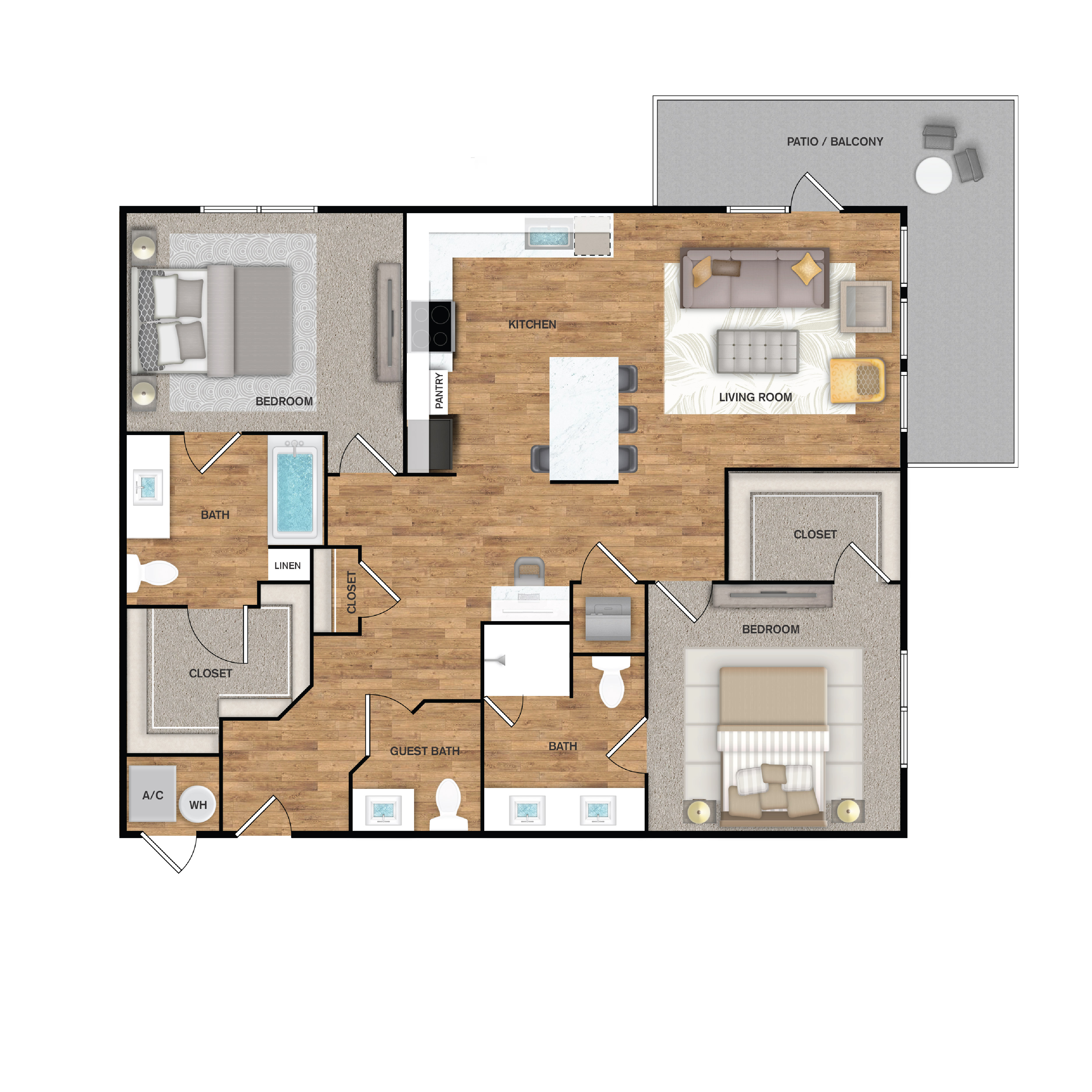 B4 - Elm Escape floor plan