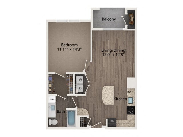 A1 floor plan