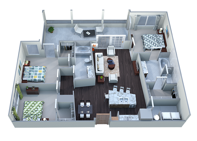 Majestic floor plan