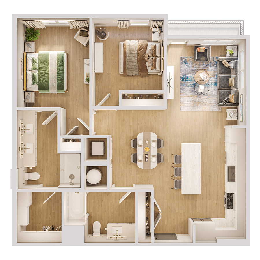 2G floor plan