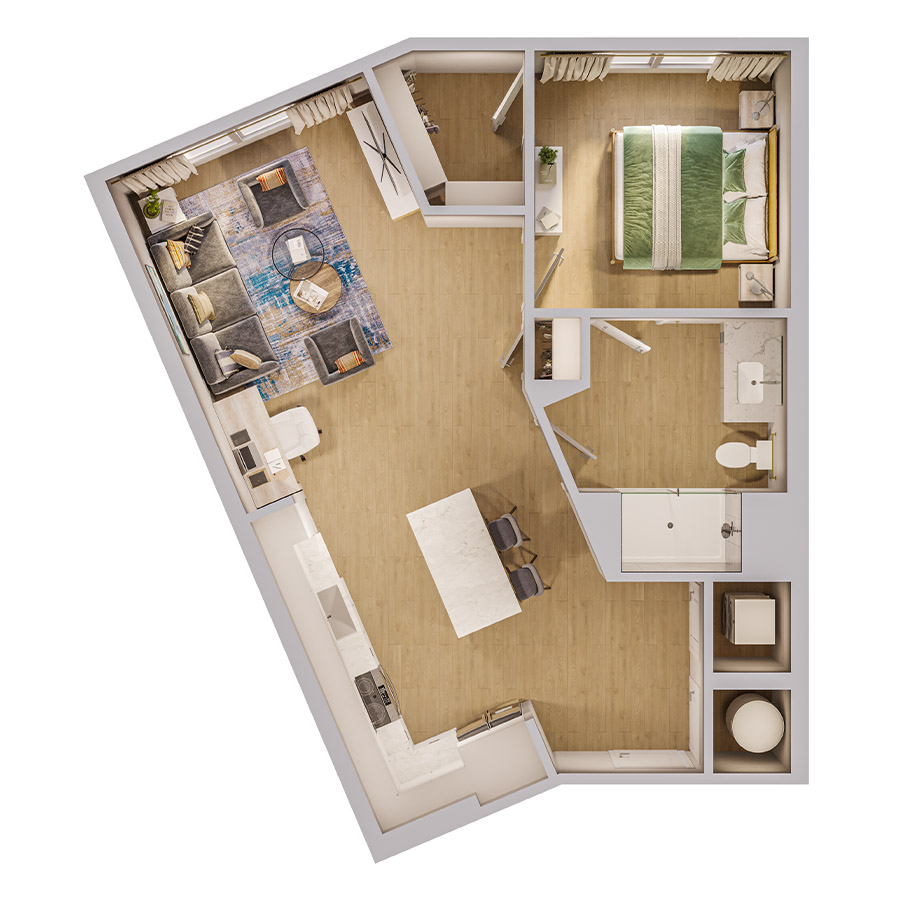 1F floor plan
