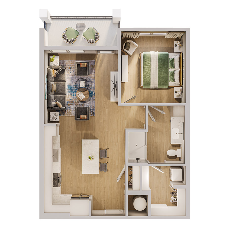 1A floor plan