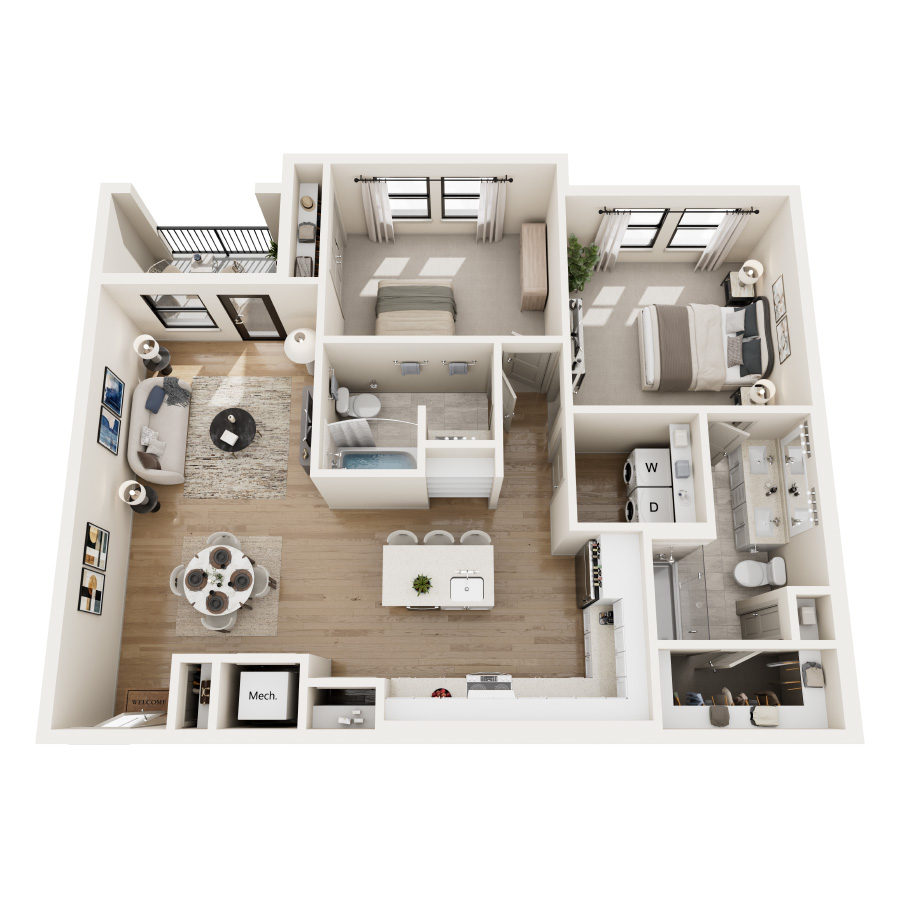 B7 floor plan