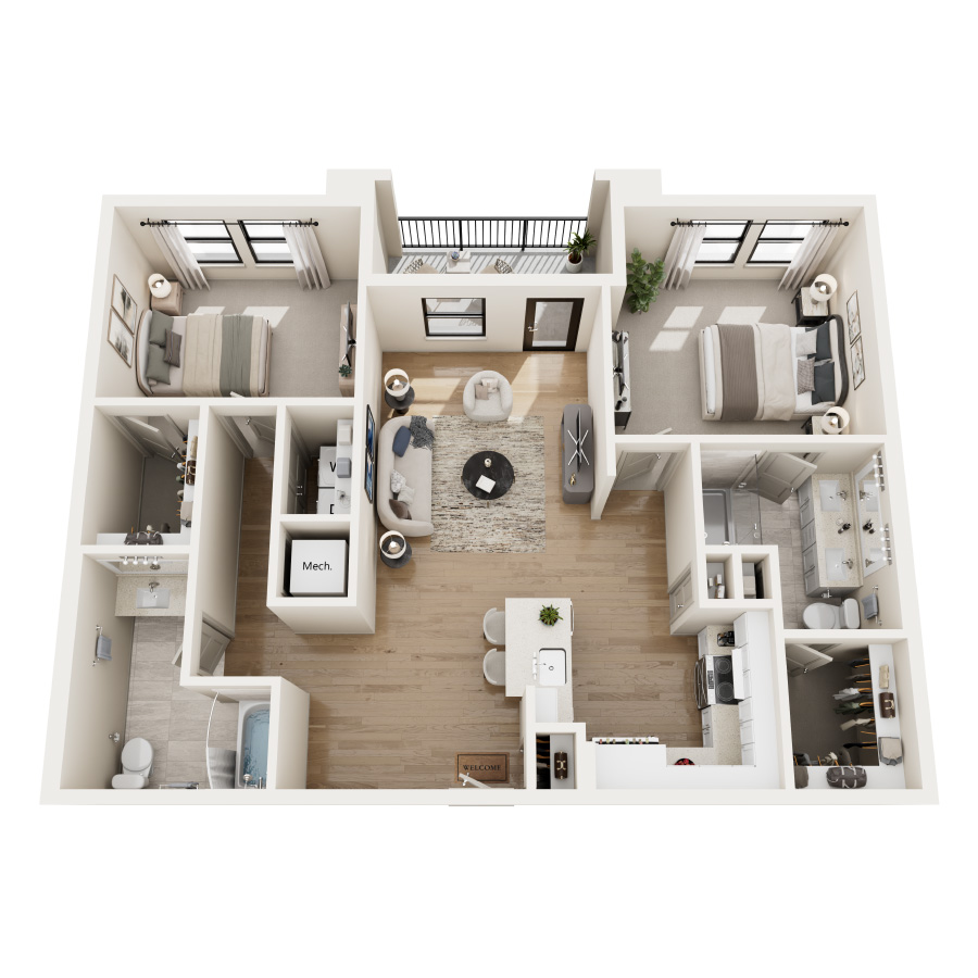 B1.3 floor plan