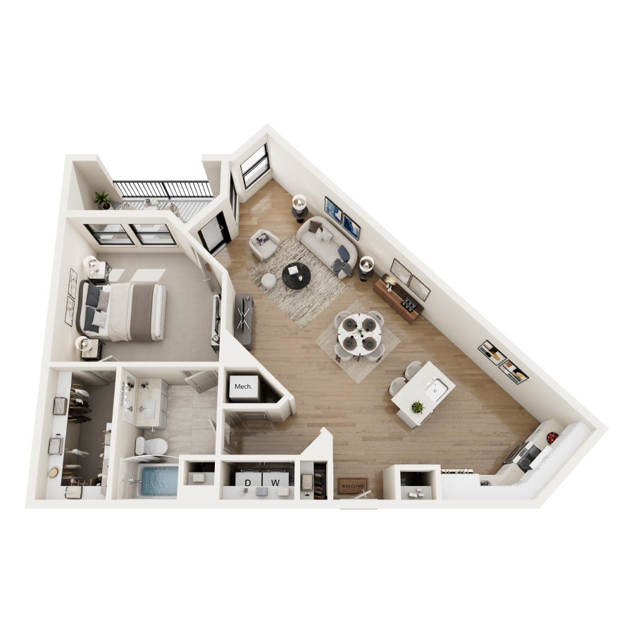 A4 floor plan