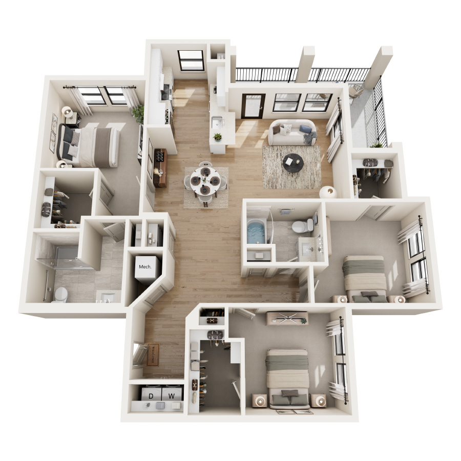 C1.1 floor plan
