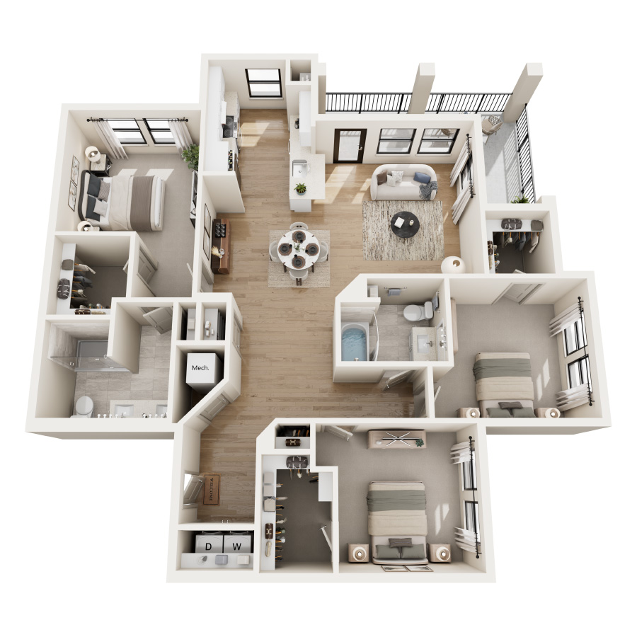 C1 floor plan