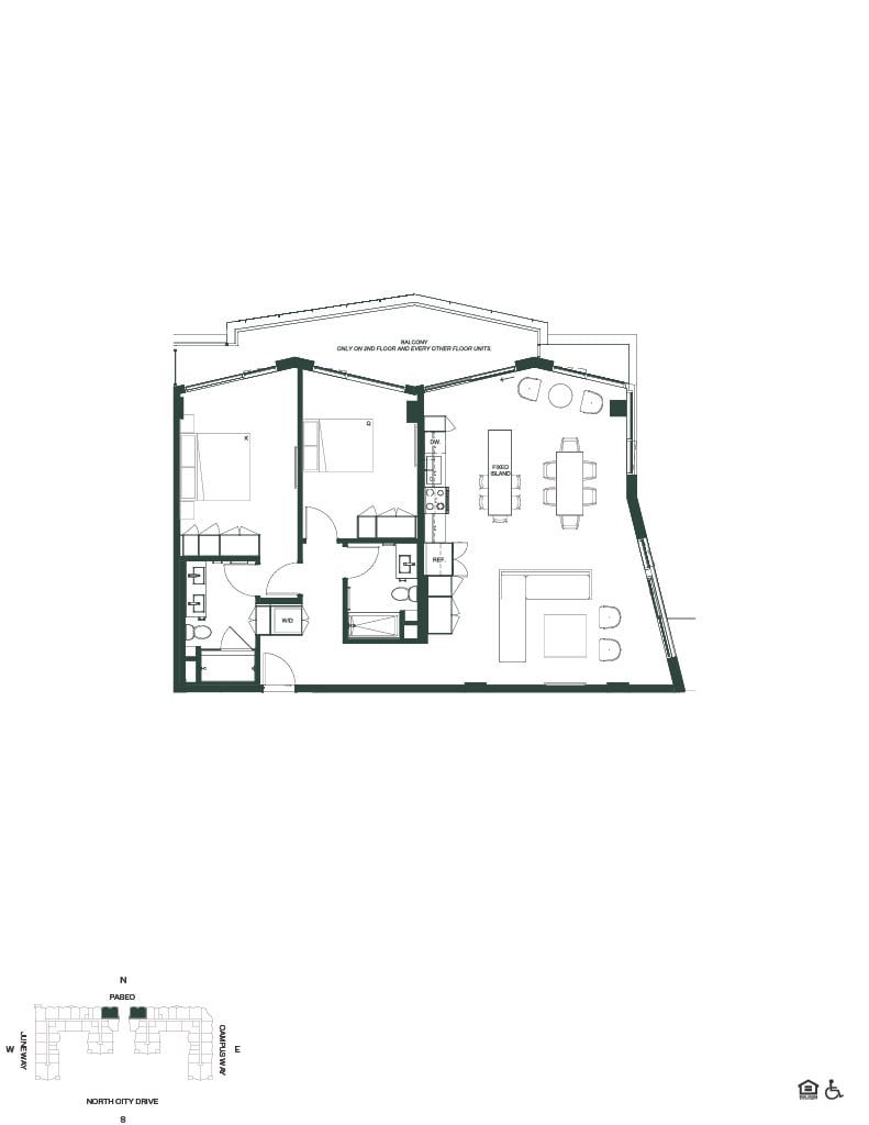 B-7 floor plan