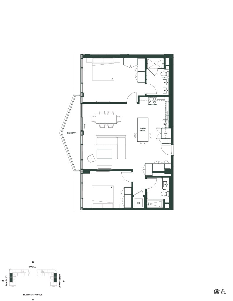 B-15 floor plan