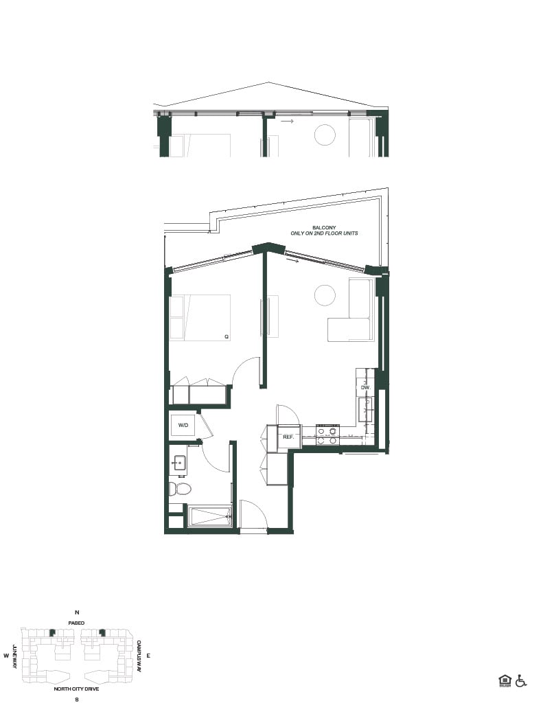 A-2 floor plan