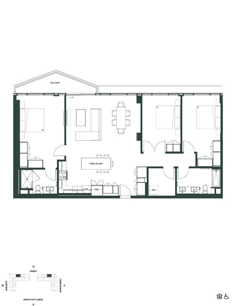 C-3 floor plan