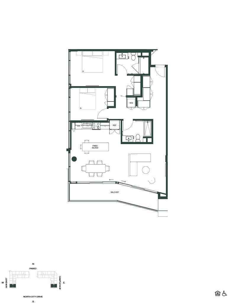 B-8 floor plan