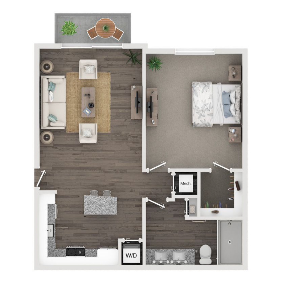 A2 floor plan