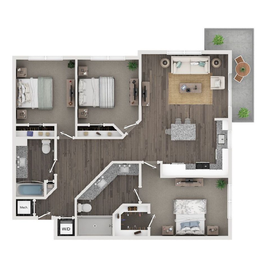 C1 floor plan