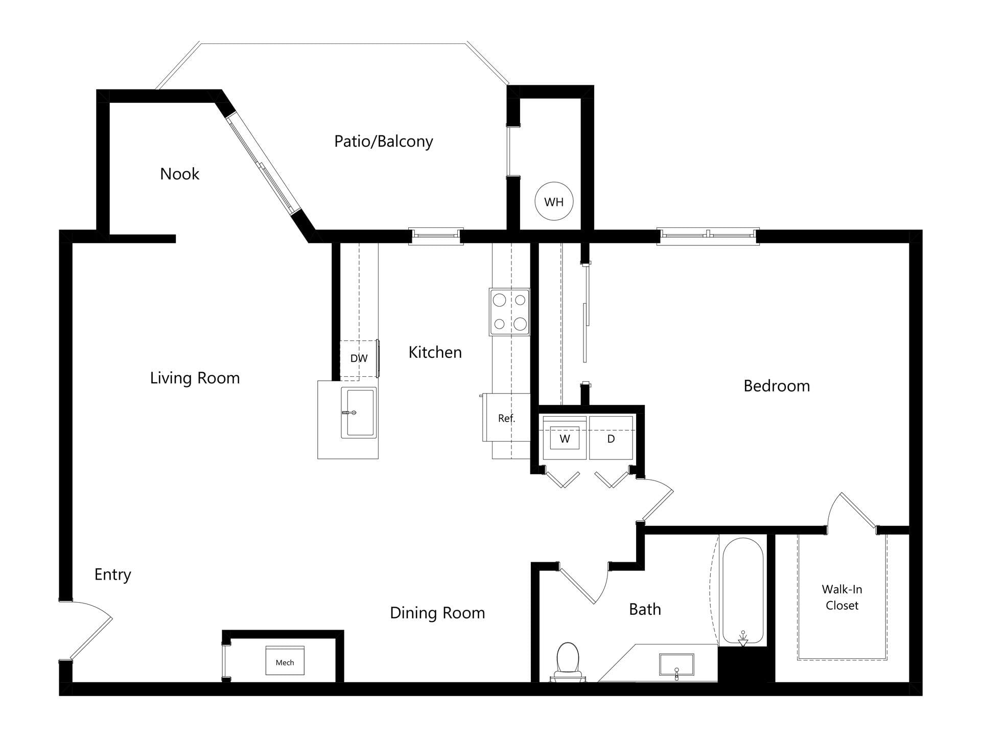 Arlington floor plan