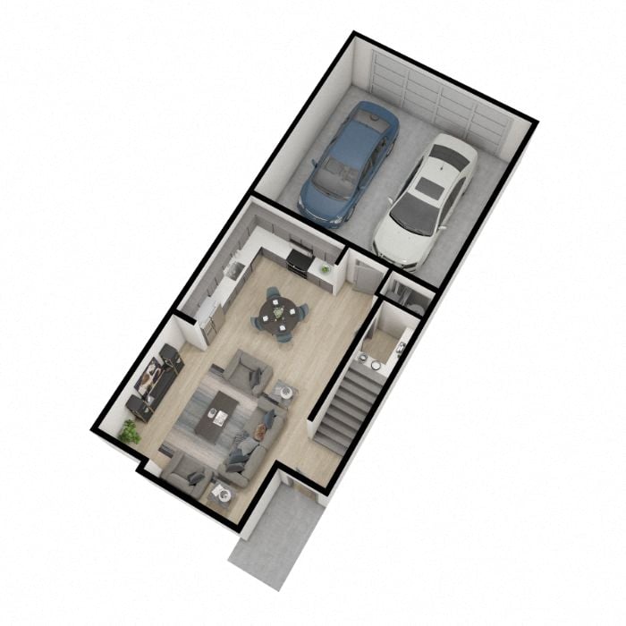 Arrowhead 3-Bed w/Unfinished Basement floor plan