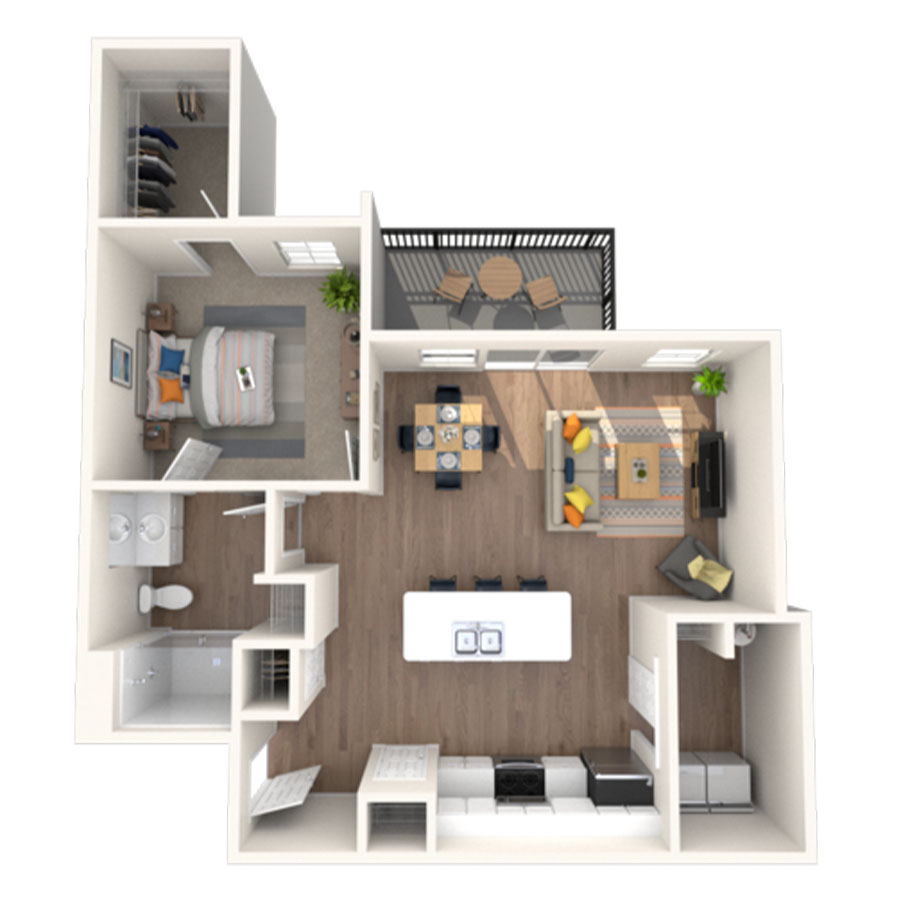 A1 floor plan