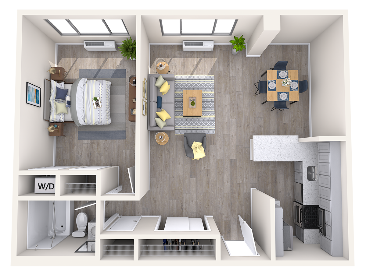 A1 floor plan
