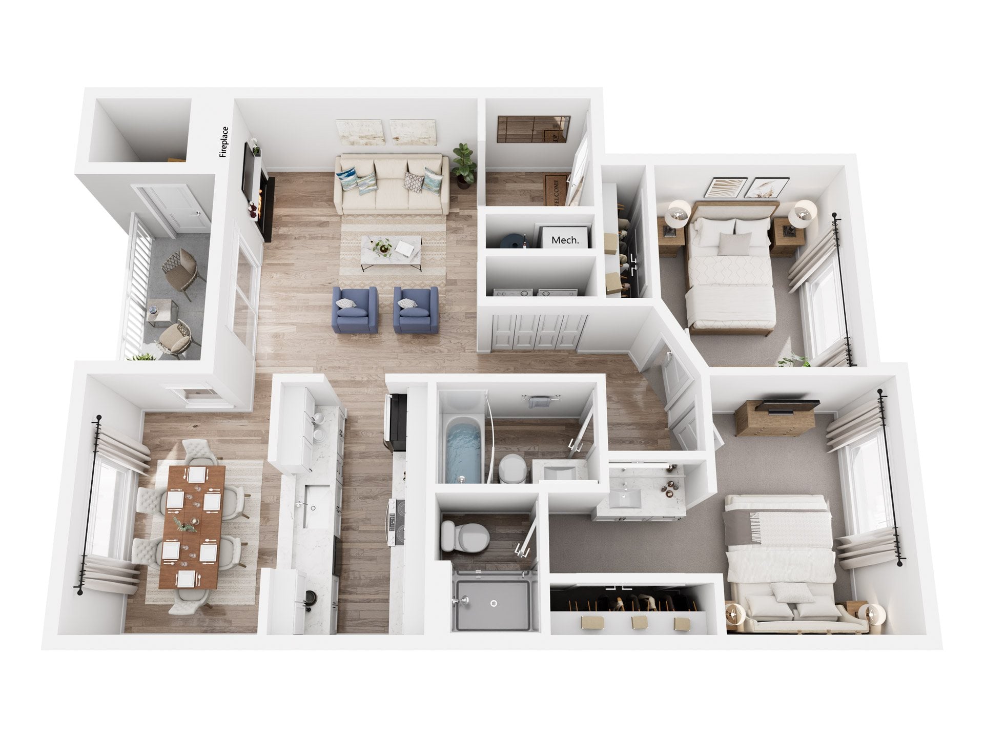 Winslow Reno floor plan
