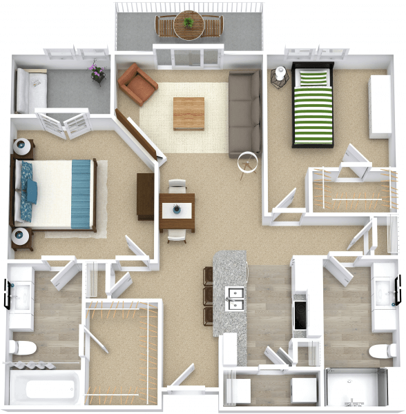 The Hawthorne floor plan