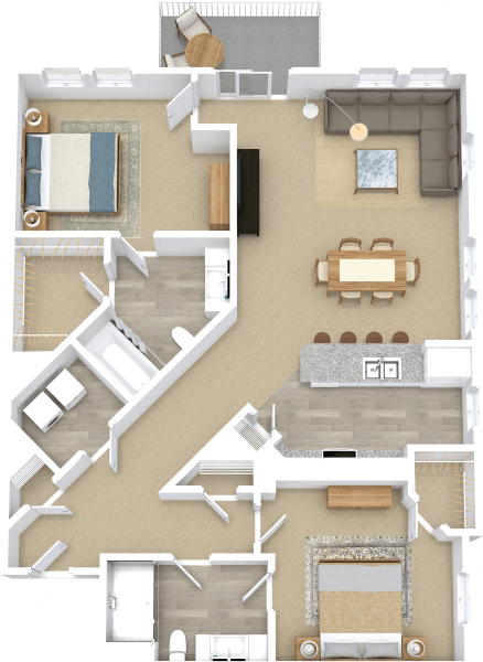 The Sassafras floor plan