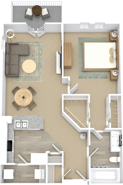 The Cypress floor plan