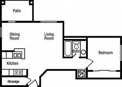 A1 floor plan