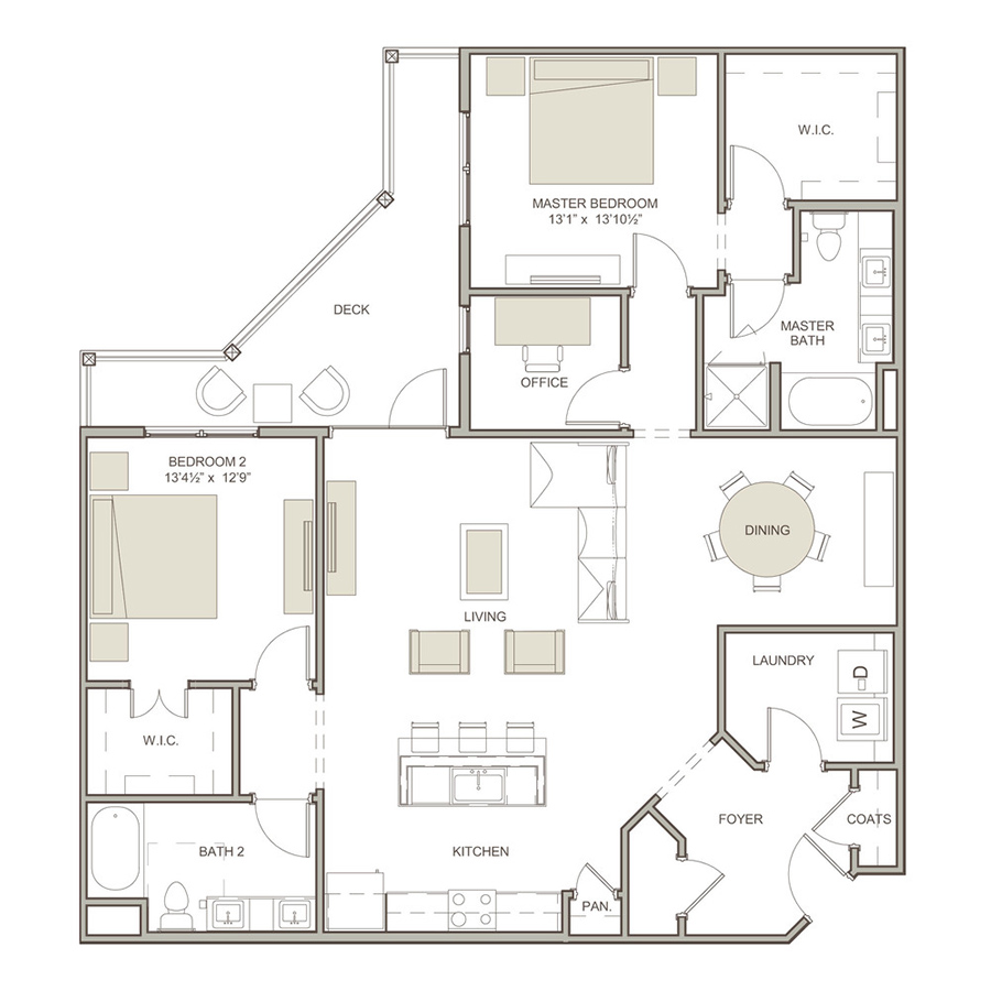 B2 floor plan