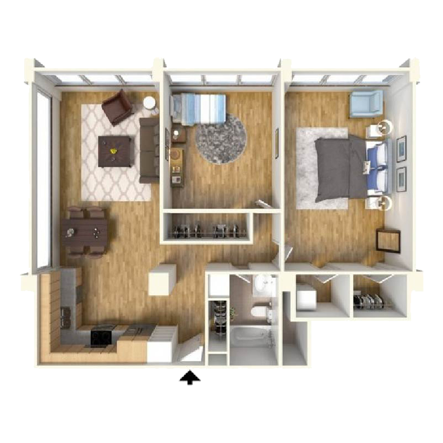 Saphire floor plan