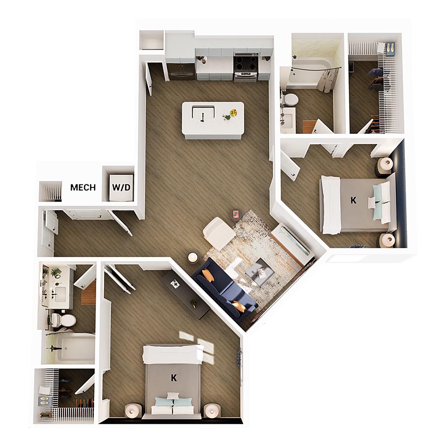 B2-M floor plan