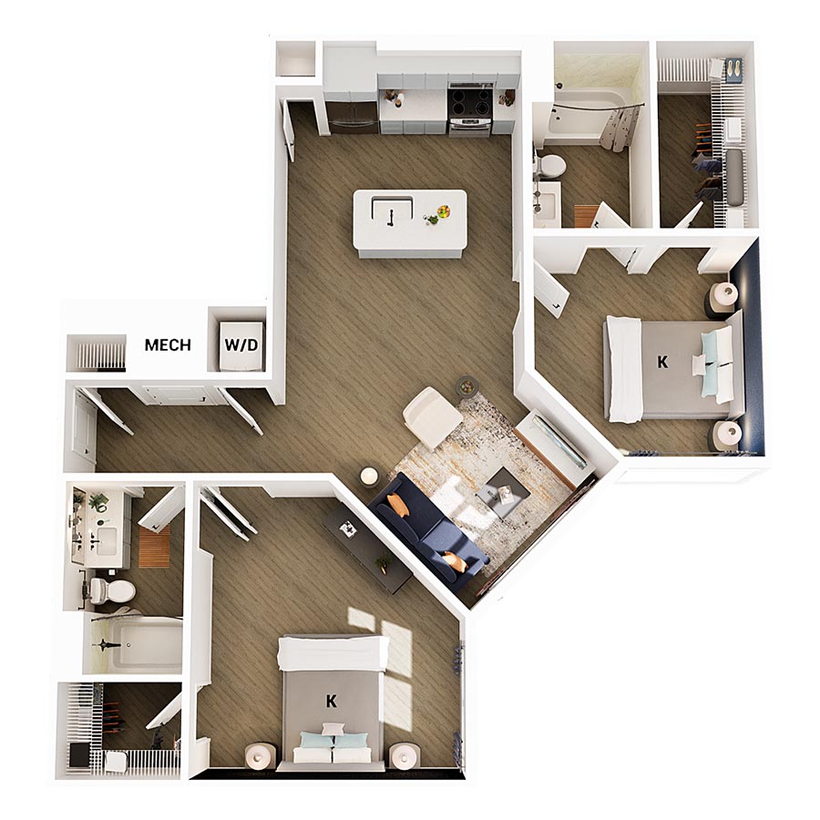 B2 floor plan