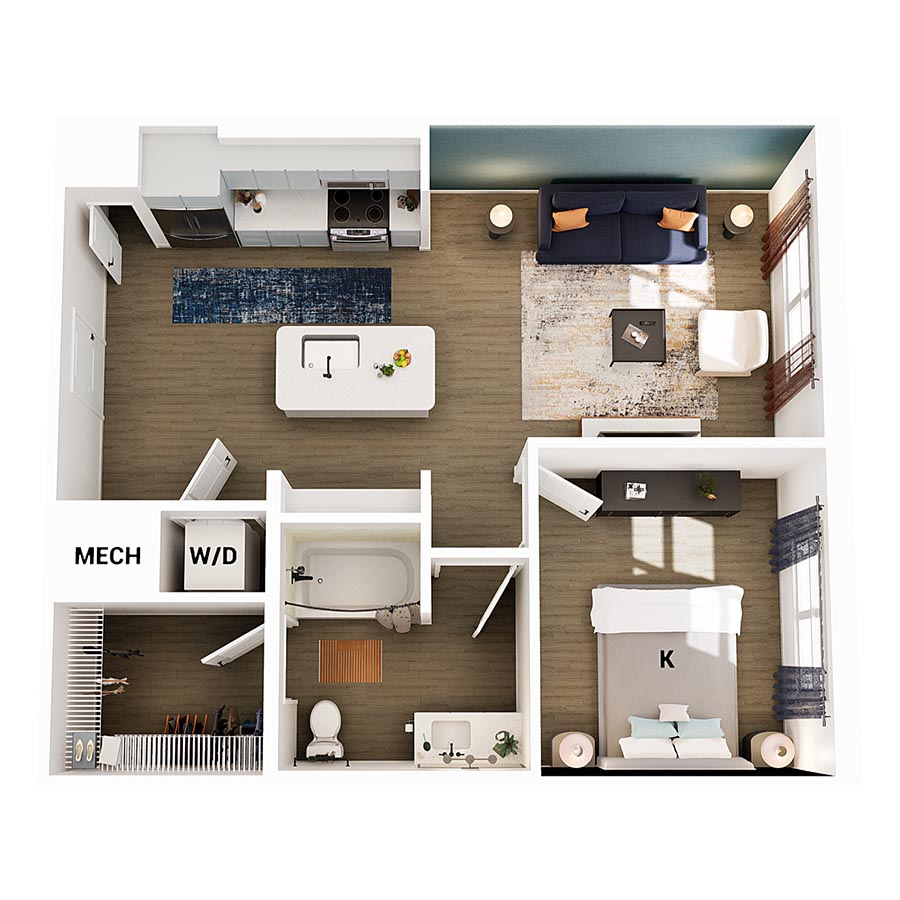 A4 floor plan